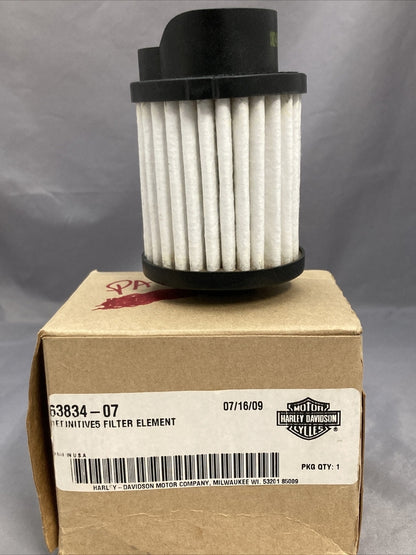 NEW GENUINE HARLEY DAVIDSON 63834-07 DAFINITIVE 5 FILTER ELEMENT