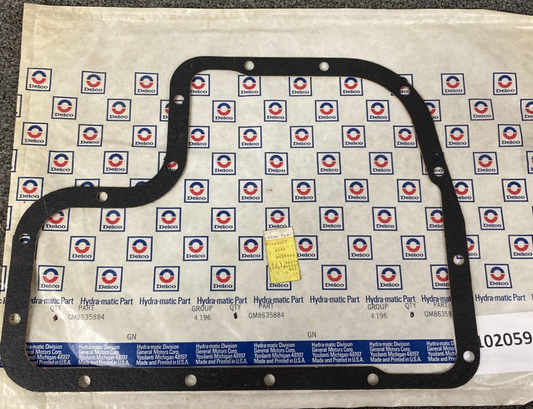 NEW GENUINE ACDELCO/GM 8635884 GASKET, TRANSMISSION OIL PAN GR 4.196