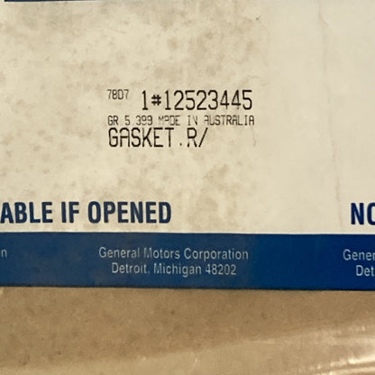 NEW GENUINE GM 12523445 GASKET, DIFFERENTIAL CARRIER COVER GR 5.399