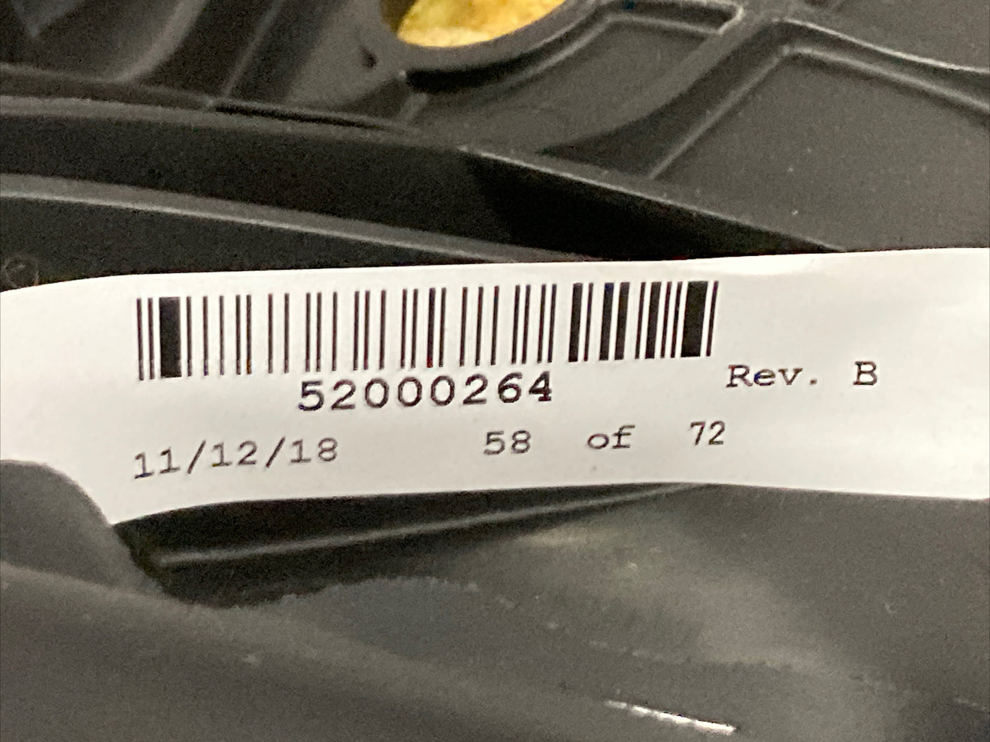 NEW GENUINE HARLEY DAVIDSON 52000264 SEAT,RDR/FULL,CR RIBBED SOLO SEAT BLACK