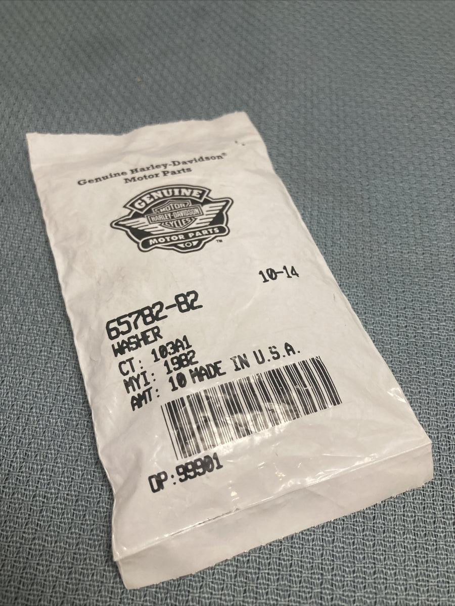 QTY 10 NEW HARLEY DAVIDSON 65782-82 WASHER