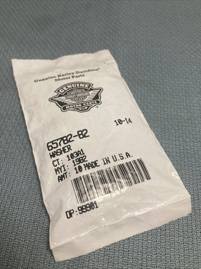 QTY 10 NEW HARLEY DAVIDSON 65782-82 WASHER