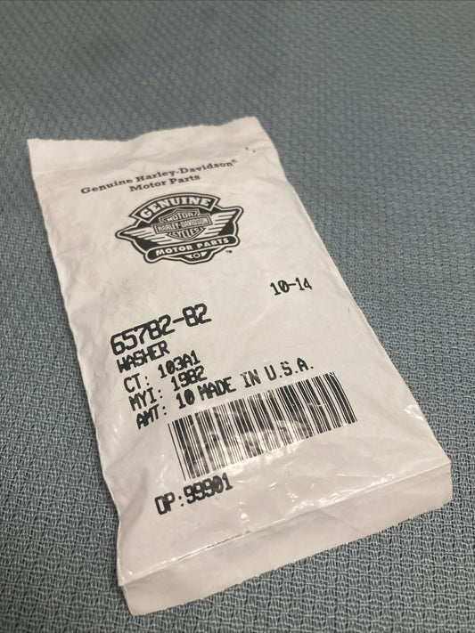 QTY 10 NEW HARLEY DAVIDSON 65782-82 WASHER