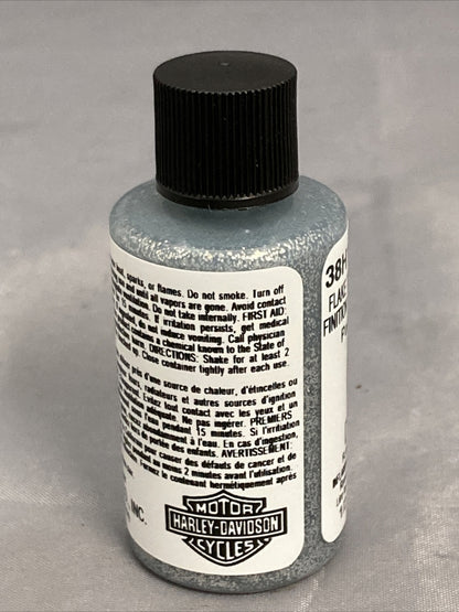 NEW GENUINE HARLEY DAVIDSON 38H112 TU PAINT QUICKSILVER FLAKE TOPCOAT 1/2 fl.oz.
