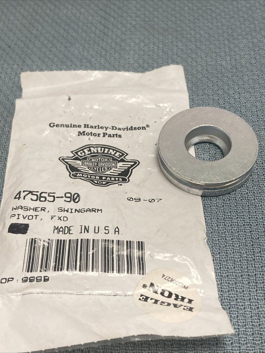 NEW GENUINE HARLEY DAVIDSON 47565-90 WASHER, SWINGARM PIVOT FXD
