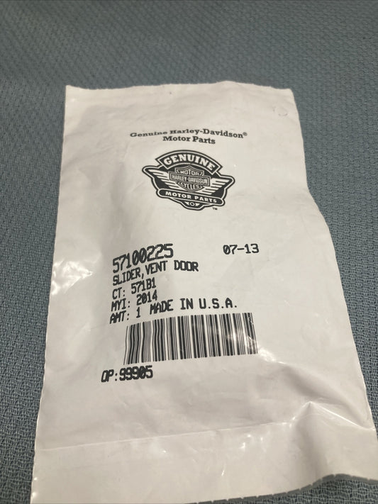 NEW GENUINE HARLEY DAVIDSON 57100225 SLIDER, VENT DOOR
