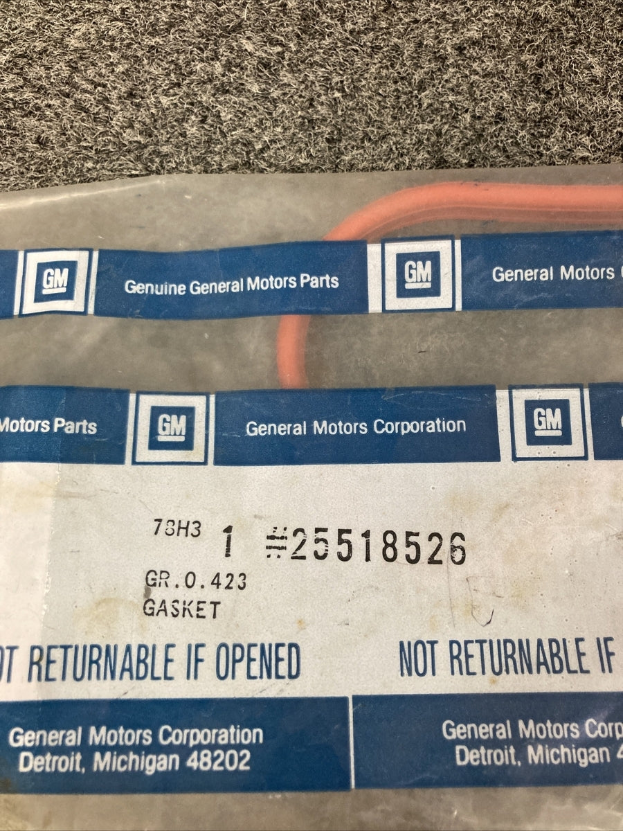 NEW GENUINE GM 25518526 GASKET, VALVE ROCKER ARMATURE COVER GR 0.423