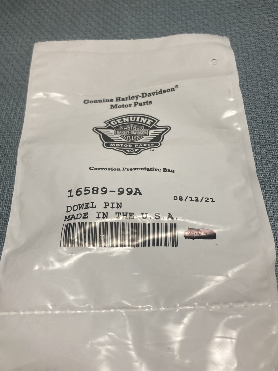 NEW GENUINE HARLEY DAVIDSON 16589-99A DOWEL PIN