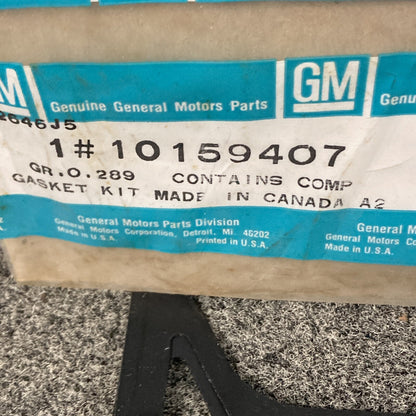 NEW GENUINE GM 10159407 GASKET SET, CYLINDER HEAD (FREE OF ASBESTOS) GR 0.289