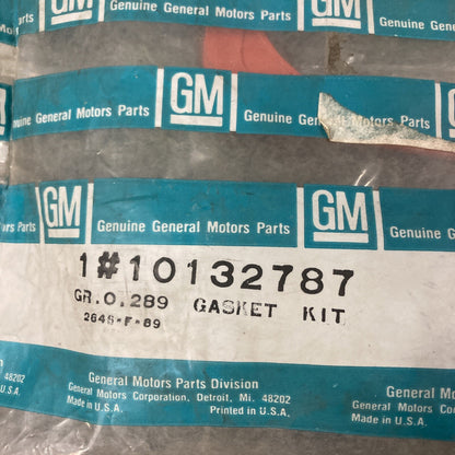 NEW GENUINE GM 10132787 GASKET KIT, VALVE GRIND GR 0.289