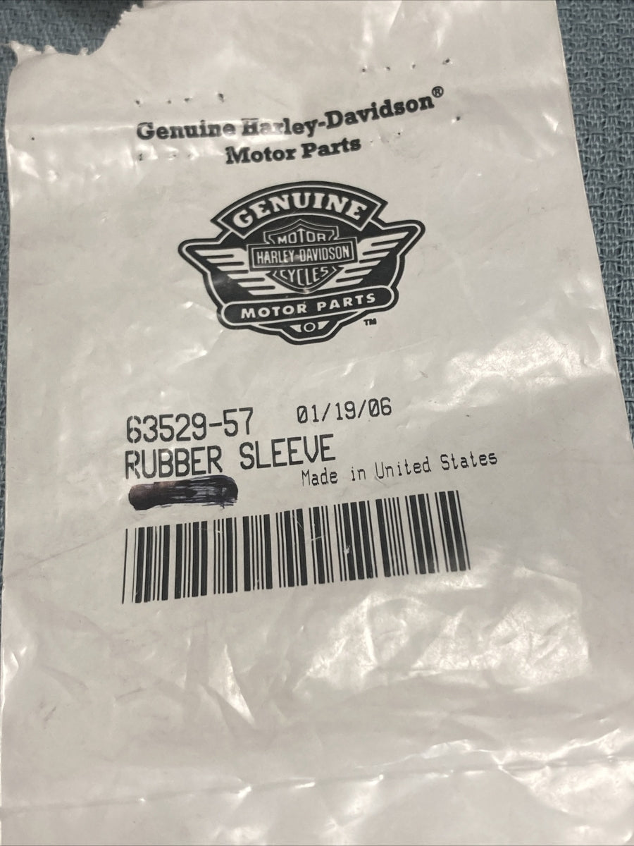 QTY 2 NEW GENUINE HARLEY DAVIDSON 63529-57 RUBBER SLEEVE