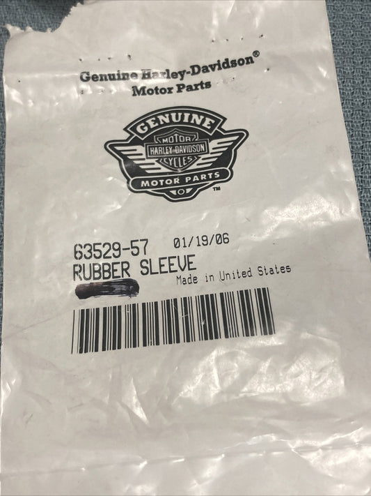 QTY 2 NEW GENUINE HARLEY DAVIDSON 63529-57 RUBBER SLEEVE