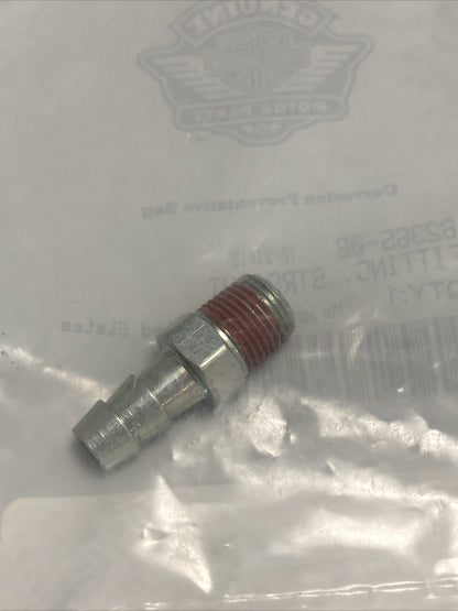 NEW GENUINE HARLEY DAVIDSON 62365-06 FITTING, STRAIGHT