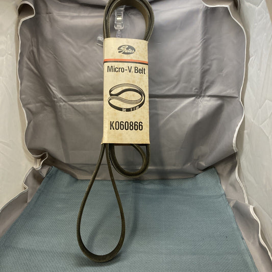 NEW GENUINE GATES K060866 MICRO-V BELT