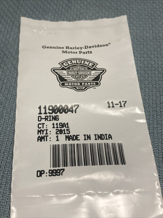 NEW GENUINE HARLEY DAVIDSON 11900047 O-RING