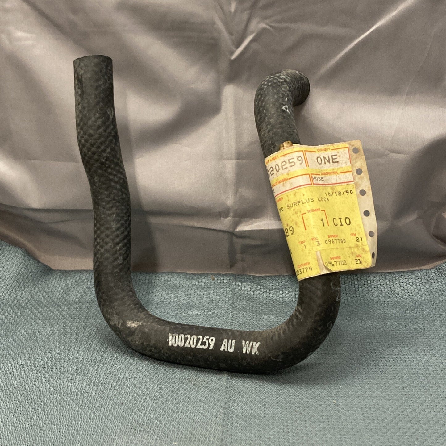 NEW GENUINE GM 10020259 HOSE, HEATER INLET 1982-1984 GR 8.846