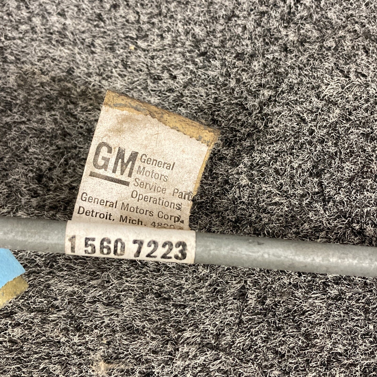 NEW GENUINE GM 15607223 PIPE ASSEMBLY, REAR BRAKE FRONT 1988-1990 GR 4.685