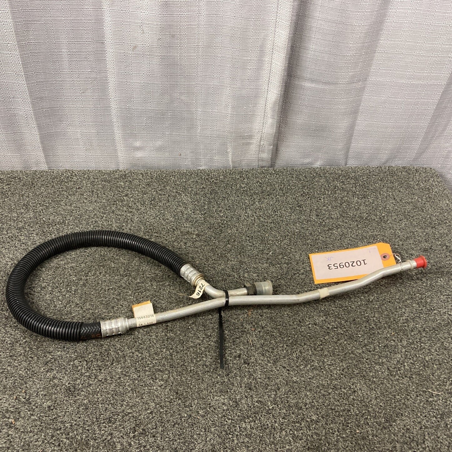 NEW GENUINE GM 15687216 HOSE ASSEMBLY,  ENGINE OIL COOLER OUTLET GR 1.540