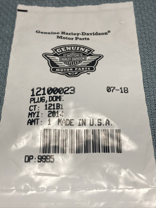 NEW GENUINE HARLEY DAVIDSON 12100023 PLUG, DOME
