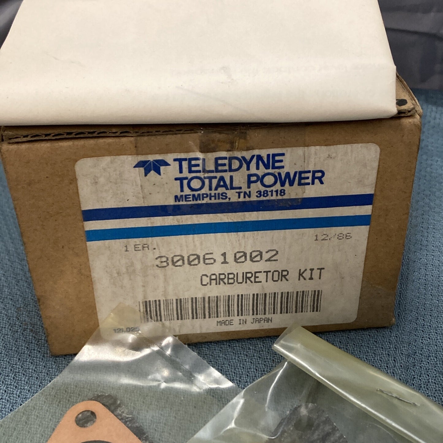 NEW TELEDYNE 30061002 CARBURETOR KIT