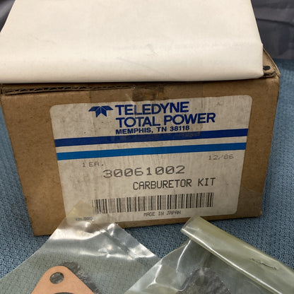 NEW TELEDYNE 30061002 CARBURETOR KIT