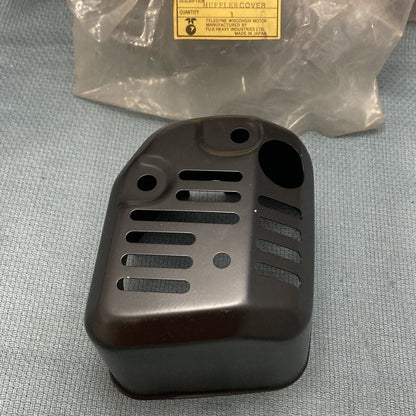NEW WISCONSIN ROBIN 227-34501-01 MUFFLER COVER *BLACK