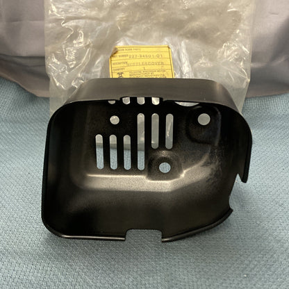 NEW WISCONSIN ROBIN 227-34501-01 MUFFLER COVER *BLACK