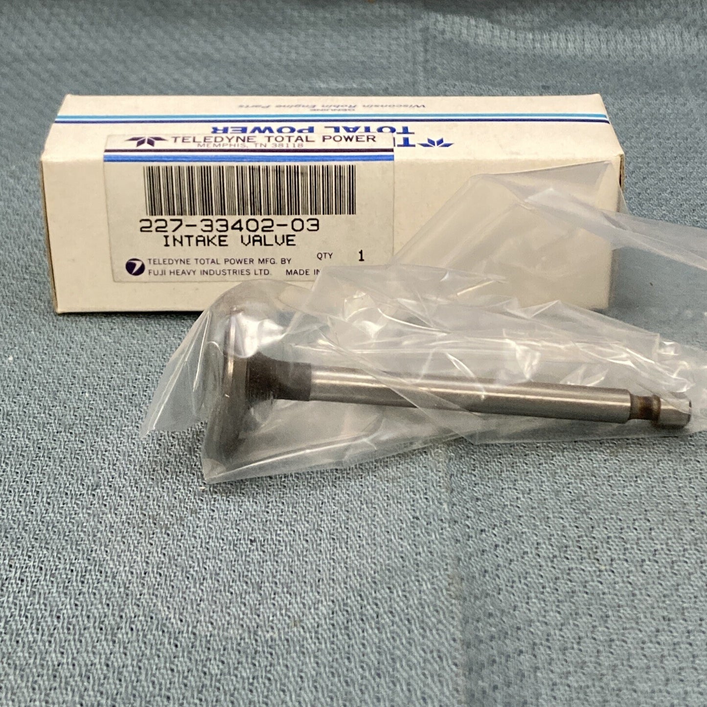 NEW WISCONSIN ROBIN TYLEDYNE 227-33402-03 INTAKE VALVE