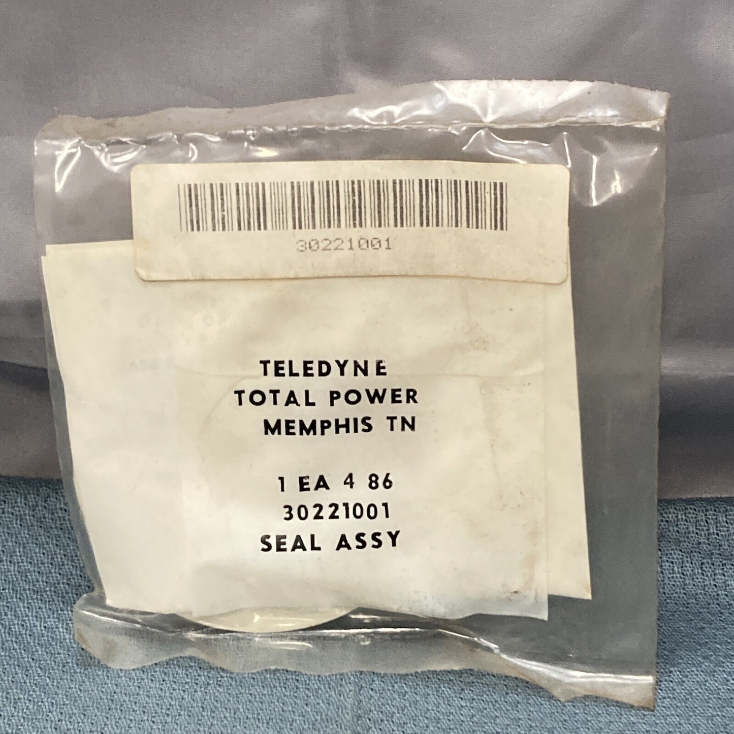 NEW TELEDYNE 30221001 SEAL ASSEMBLY