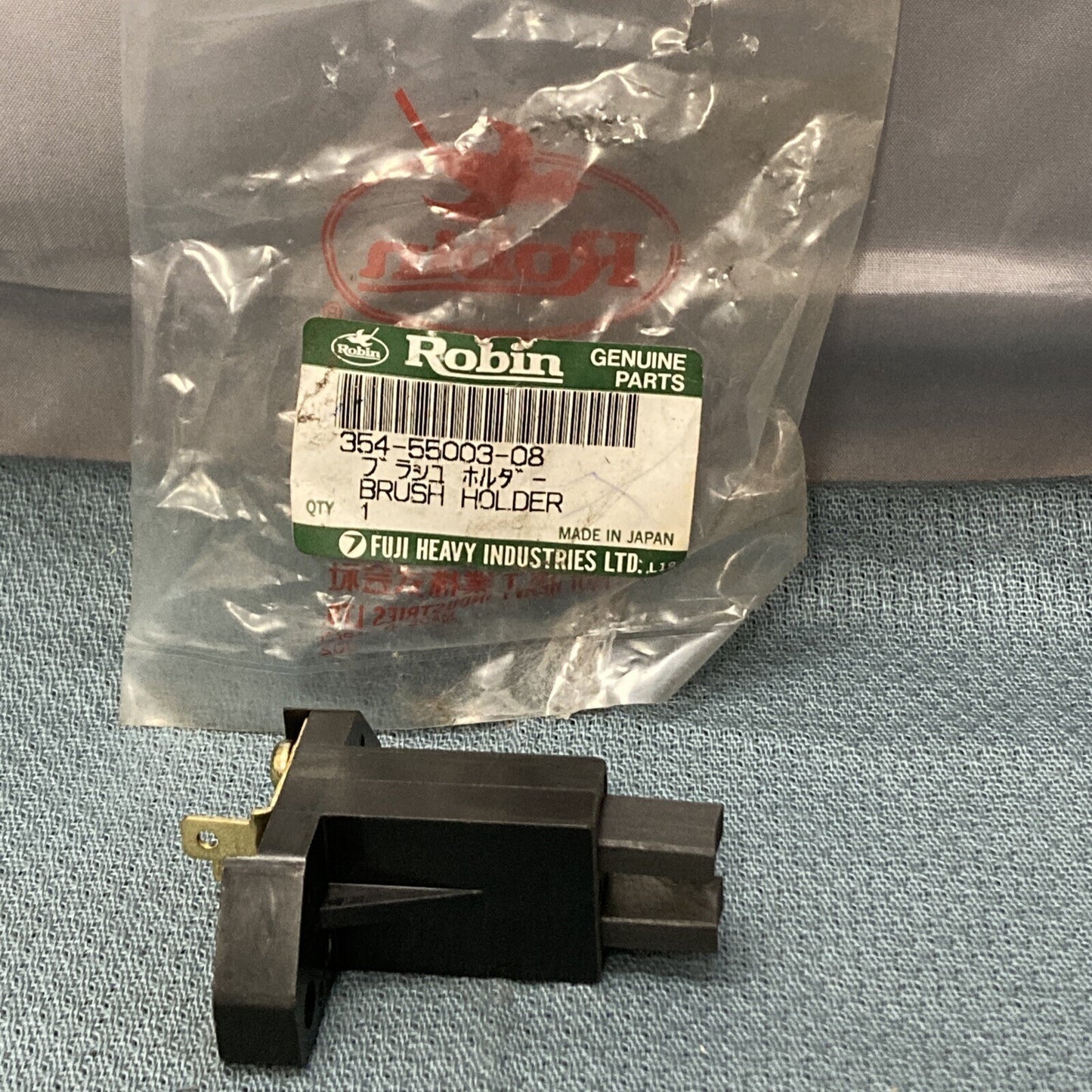 NEW GENUINE ROBIN 354-55003-08 BRUSH HOLDER RGX505