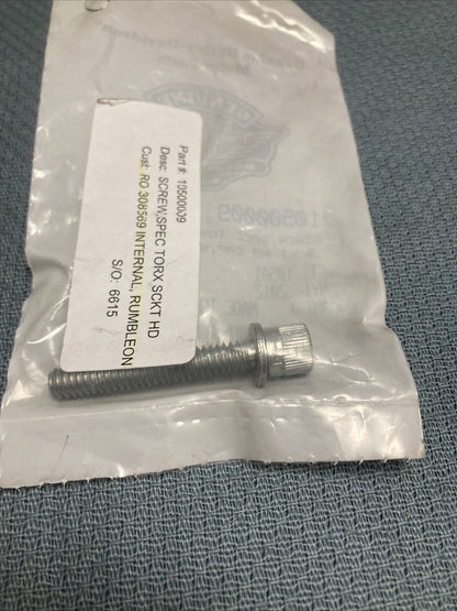 NEW GENUINE HARLEY DAVIDSON 10500009 SCREW, SPEC TORX SCKT HD CAP, SEMS