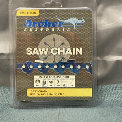 NEW ARCHER FC-B-058-66DL SAW CHAIN