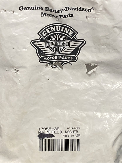 QTY 10 NEW GENUINE HARLEY DAVIDSON 17955-36 NON-METALLIC WASHERS