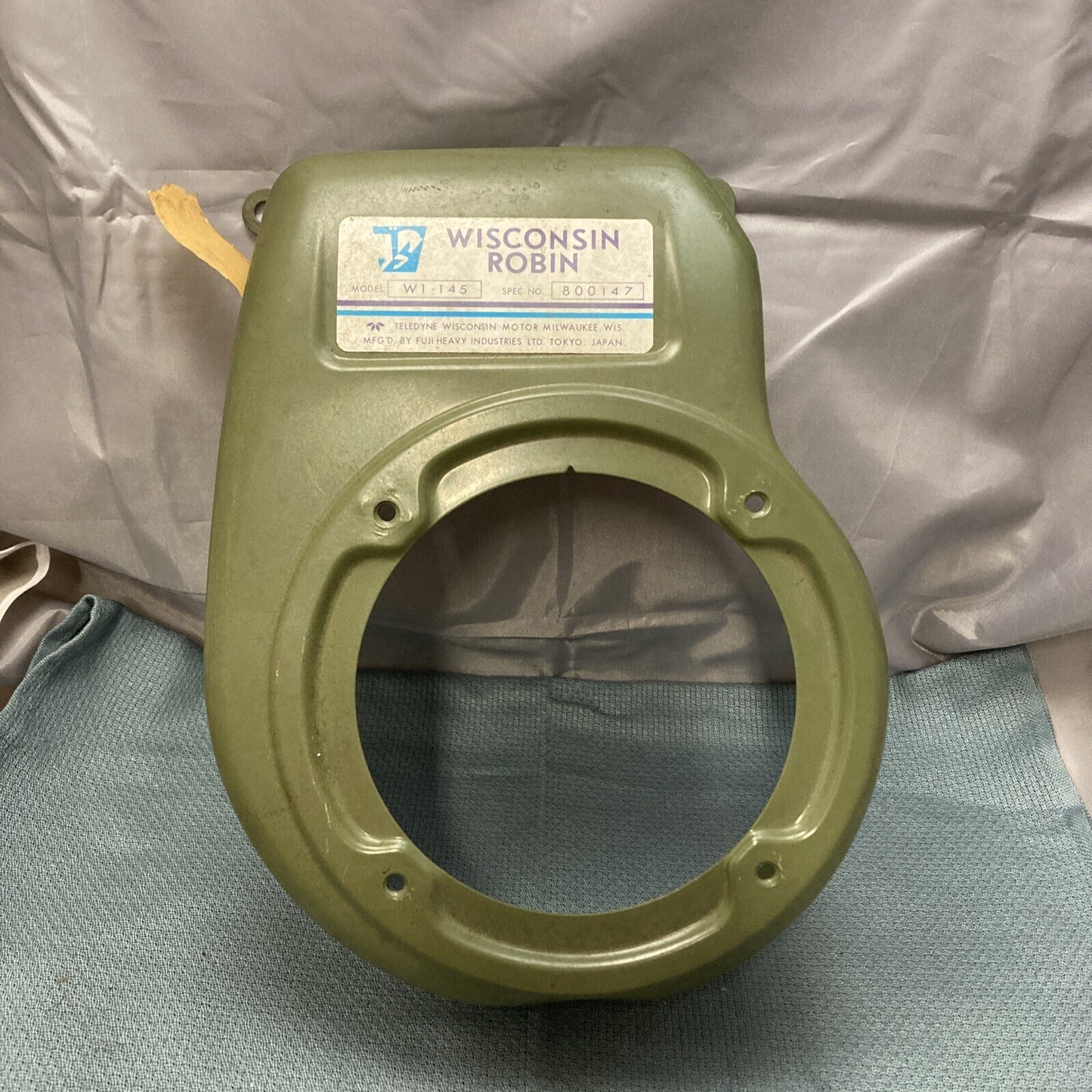 NEW WISCONSIN ROBIN 226-51252-11 BLOWER HOUSING *OLIVE GREEN
