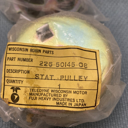 NEW WISCONSIN ROBIN TELEDYNE 226-50145-08 STARTER PULLEY