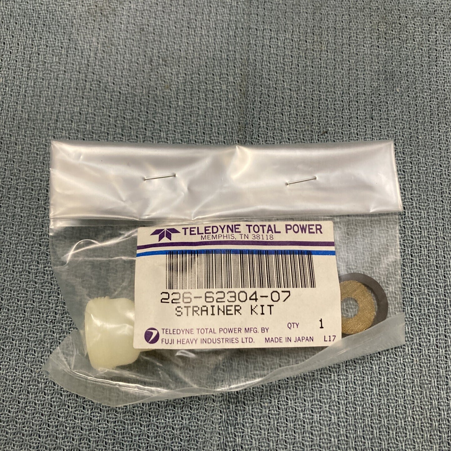 NEW TELEDYNE TOTAL POWER 226-62304-07 STRAINER KIT