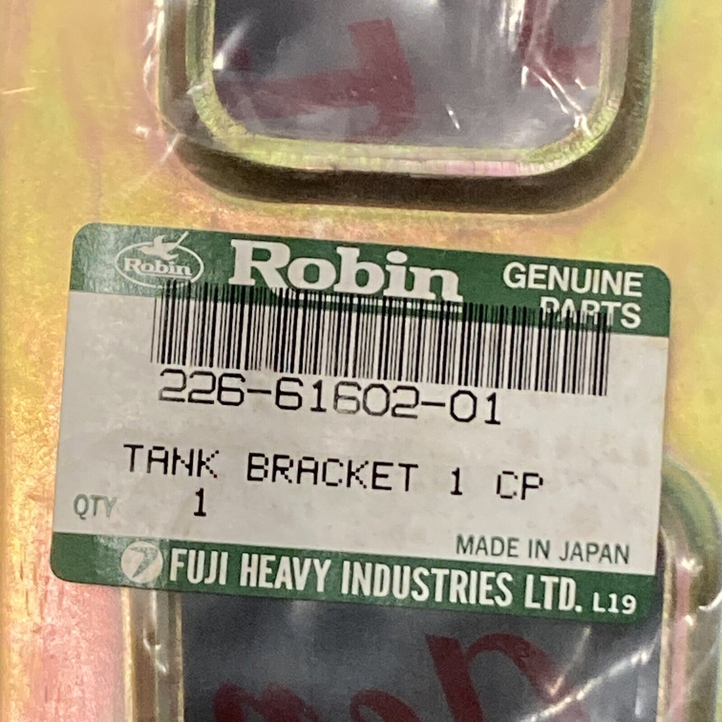 NEW GENUINE ROBIN 226-61602-01 FUEL TANK BRACKET