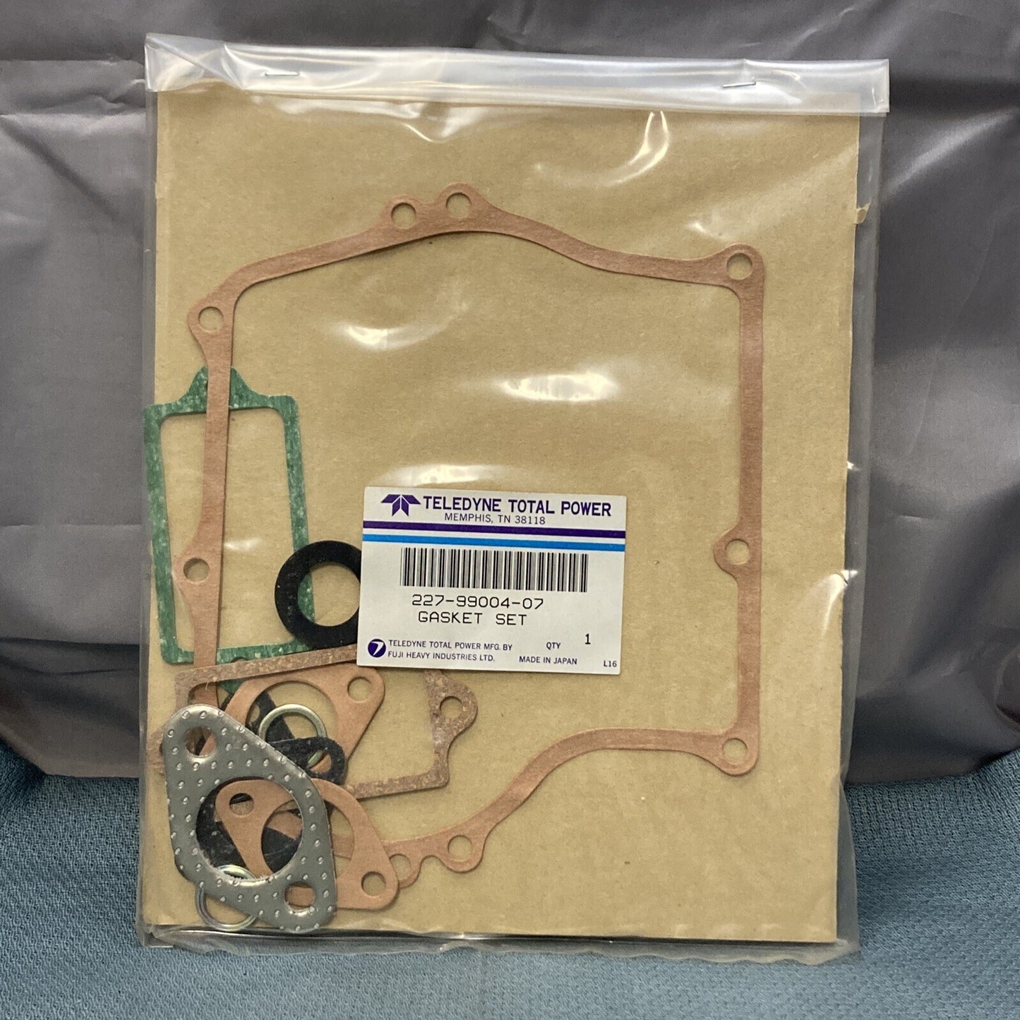 NEW TELEDYNE TOTAL POWER 227-99004-07 GASKET SET