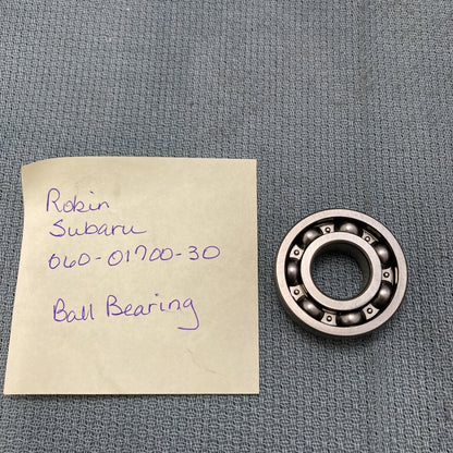 NEW ROBIN SUBARU 060-01700-30 BALL BEARING