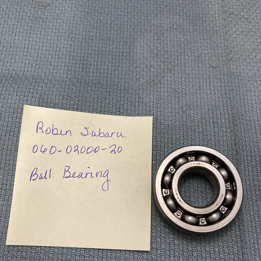 NEW ROBIN SUBARU 060-02000-20 BALL BEARING