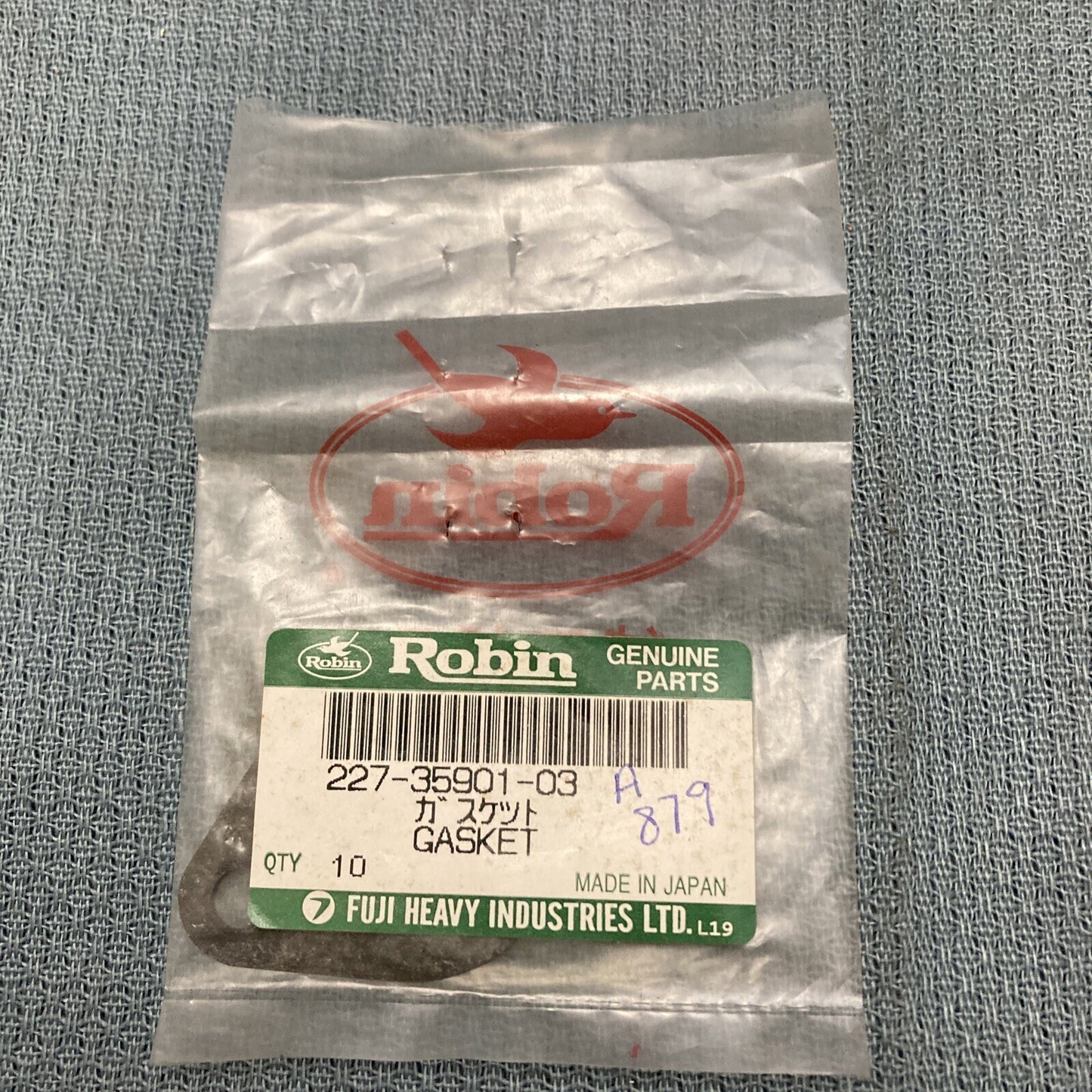 NEW GENUINE ROBIN 227-35901-03 GASKET 2 INSULATOR