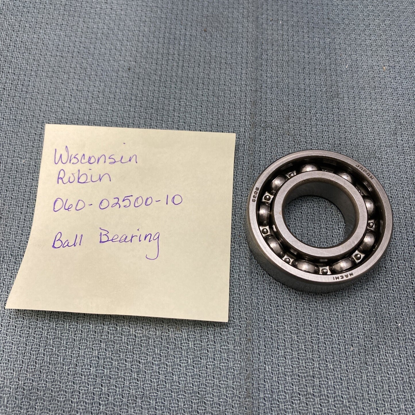 NEW WISCONSIN ROBIN 060-02500-10 BALL BEARING