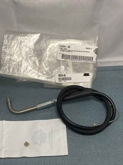 NEW GENUINE HARLEY DAVIDSON 56634-06 CABLE, IDLE