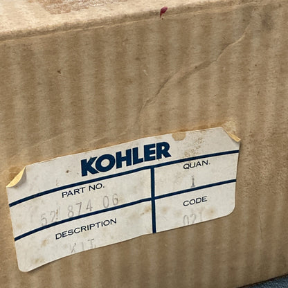 NEW GENUINE KOHLER 52 874 06 KIT, PISTON W/RING SET No Pins