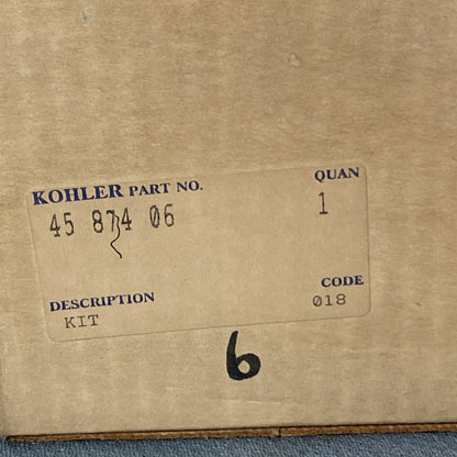 NEW GENUINE KOHLER 45 874 06 KIT, PISTON W/RING SET