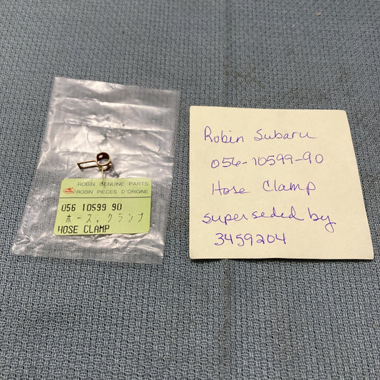 NEW GENUINE ROBIN 056-10599-90 HOSE CLAMP
