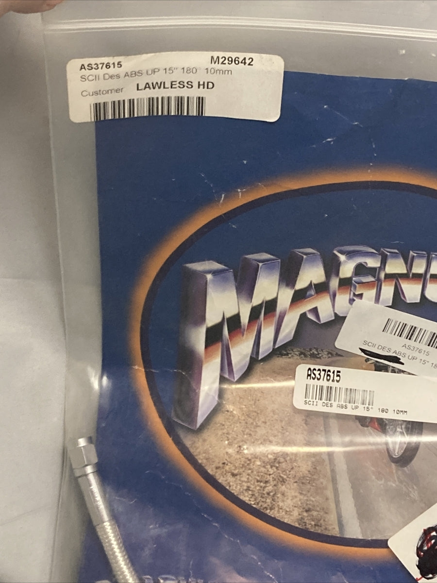 NEW MAGNUM AS37615 SCII DES ABS UP 15" 180 10MM DOES NOT INCLUDE WASHERS