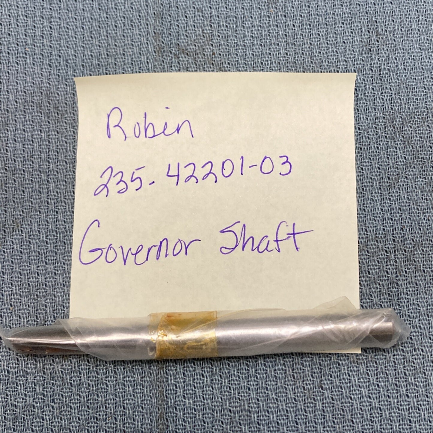 NEW ROBIN 235-42201-03 GOVERNOR SHAFT