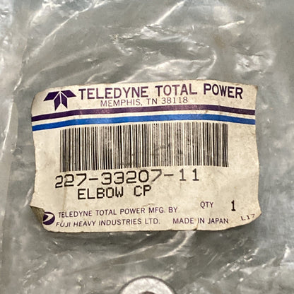 NEW TELEDYNE TOTAL POWER 227-33207-11 ELBOW
