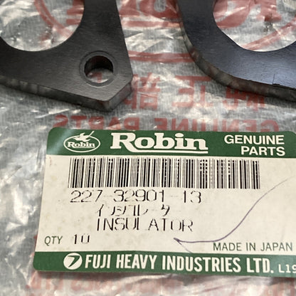 QTY 2 NEW GENUINE ROBIN 227-32901-13 INSULATOR STD
